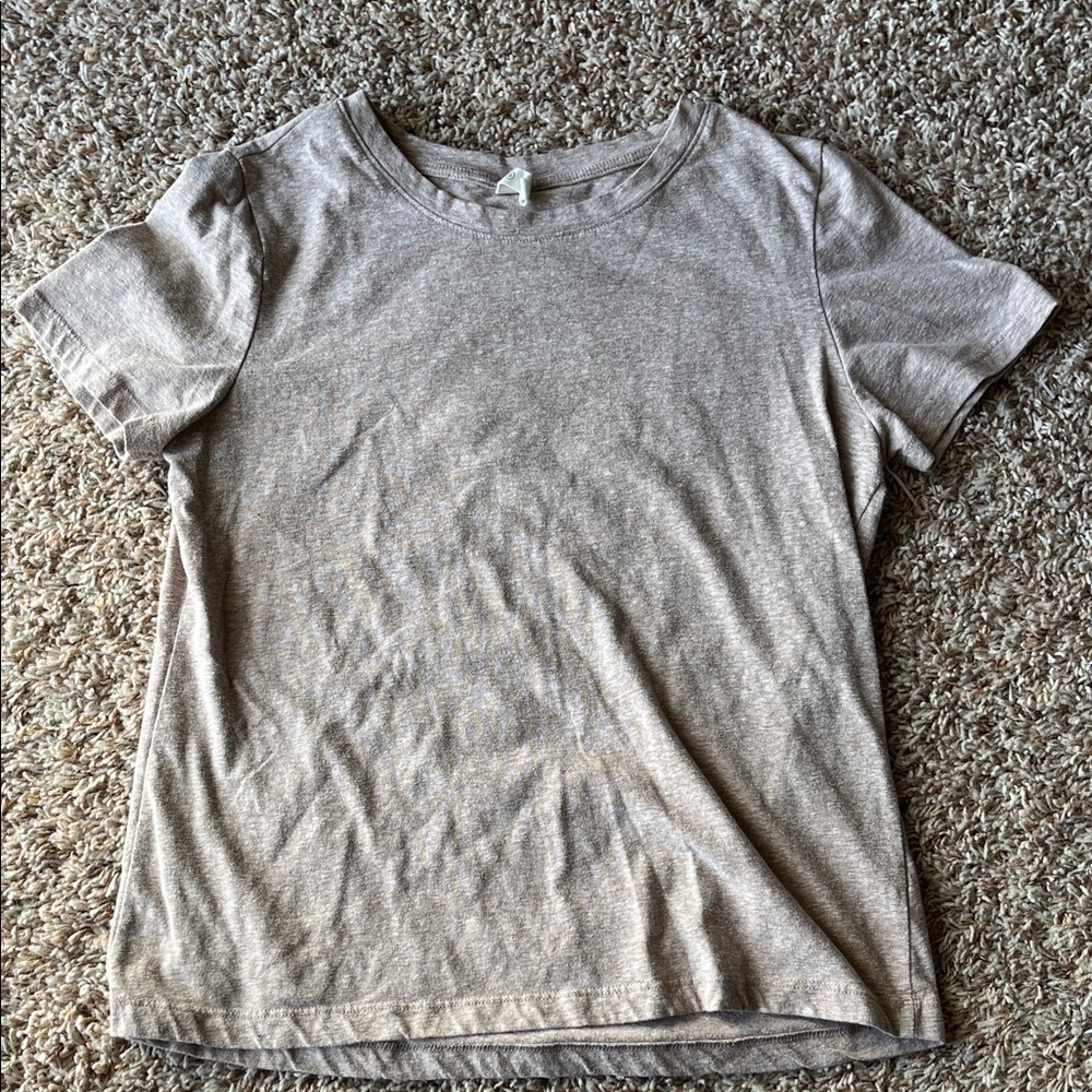 Tan Short Sleeve Tee
